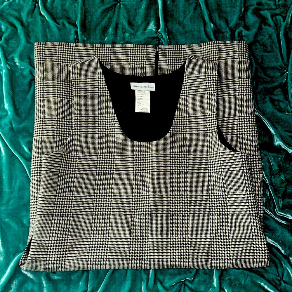 Wool dress. Made in Russia. Harvé Benard.